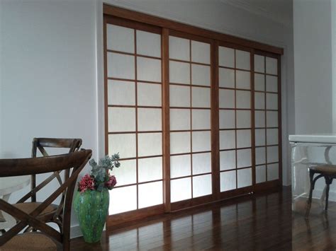 A traditional japanese sliding doors. Japanese Sliding Panels | A Creative Mom | Japanese ...