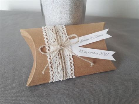 Maybe you would like to learn more about one of these? boite a dragees mariage kraft dentelle cadeau invites ...