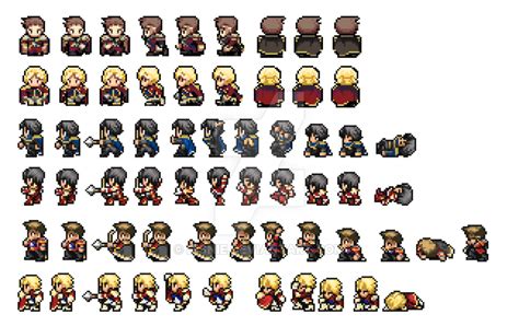Free Download Hd Png Your Image Pixel Art Character Sprite Sheet Png Porn Sex Picture