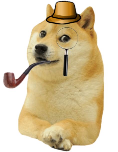 Le Detective Doge Has Arrived Rdogelore Ironic Doge Memes Know