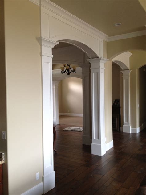 Pin By Sandy Odom On Cased Openings Arched Doors House Trim Home