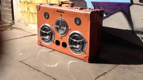 Suitcase Boombox By Mookbox Tested Fully By Gaudi Youtube