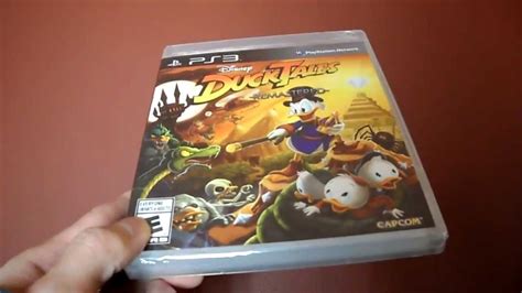 Unboxing Disney Duck Tales Ducktales Remastered Hd Capcom Sony