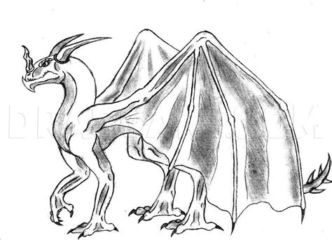 How To Draw A Dragon Step By Step Drawing Guide By Cmilodonka Dragoart