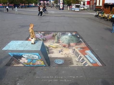 3d Painting On Street Or Floor Collections All About Photo