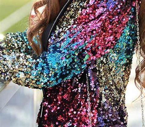 Sequin bomber jacket, make everday sparkle! by ...