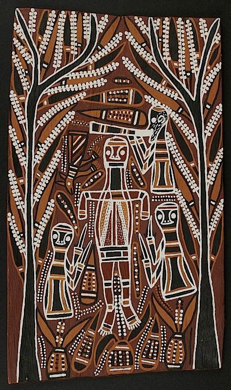 Aboriginal Australian Bark Paintings Museum Of Natural And Cultural