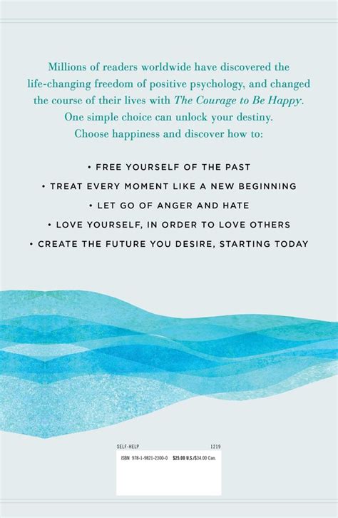 The Courage To Be Happy Book By Ichiro Kishimi Fumitake Koga