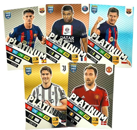 Panini Fifa 365™ Adrenalyn Xl™ 2023 Trading Cards Platinum Cards