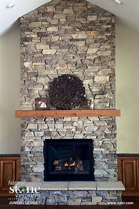 juneau ledge™ fireplace fond du lac natural stone