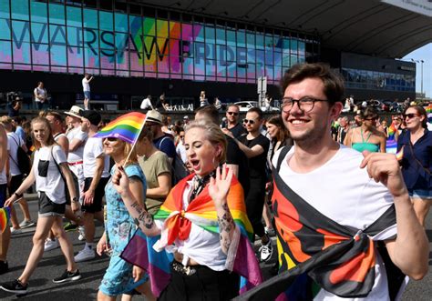 lgbtq pride parade turnout defies conservative times in poland