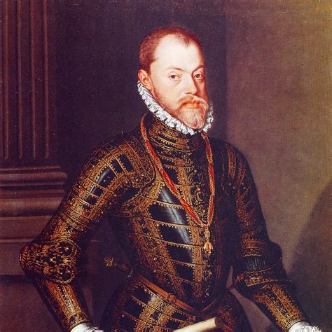 Portrait Of Philip Ii King Of Spain And Portugal