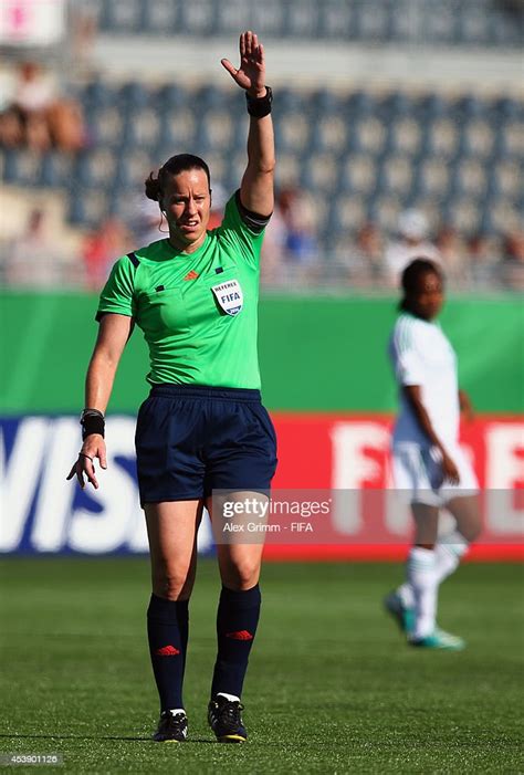 referee margaret domka gestures during the fifa u 20 women s world news photo getty images