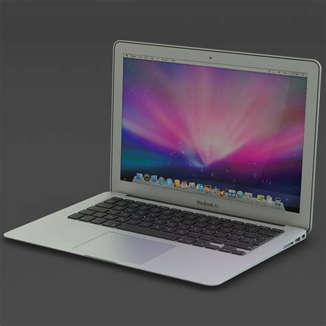 3d Macbook Air Apple Laptop