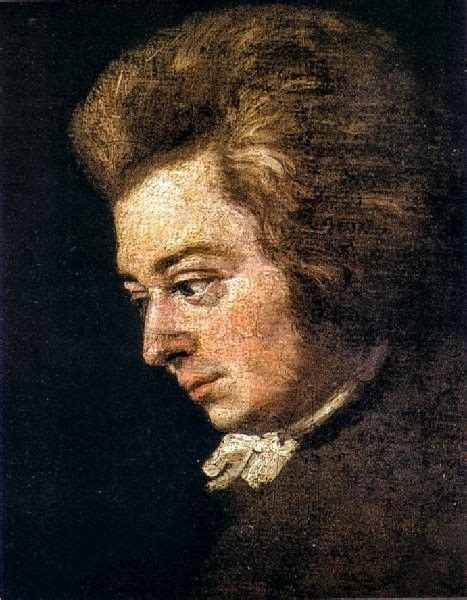 This Portrait Of Mozart Painted By His Brother In Law Joseph Lange Is