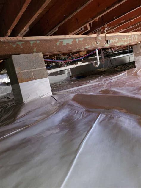 How to wrap crawl space piers. Crawl Space Repair - Dayton, Ohio Crawl Space Insulated ...