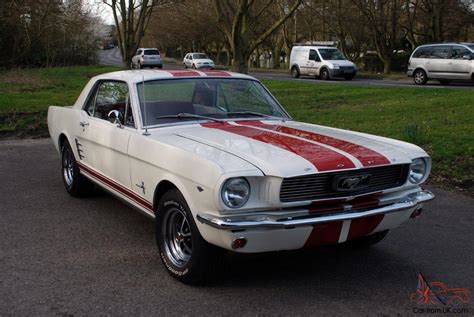 1966 Ford Mustang 289 Auto Coupe White Stacey