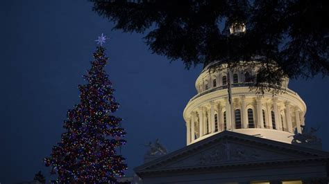 California Capitol Christmas Tree Lighting Ceremony Set For Dec 5