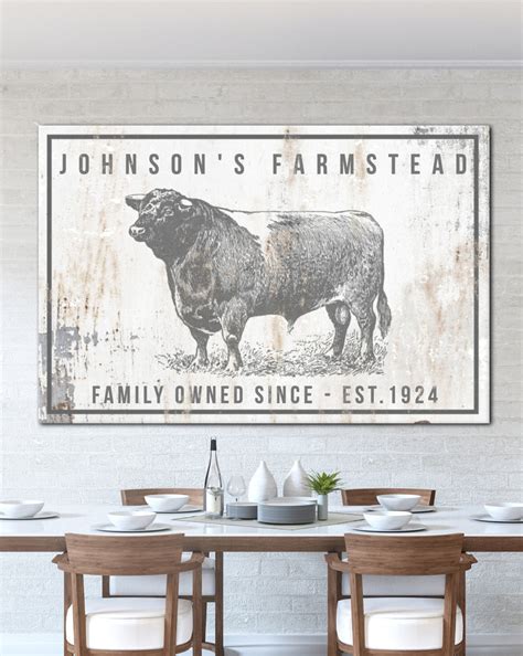 Personalized Home Decor Farm Sign Personalized T Ideas For Modern