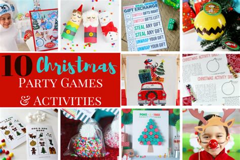 10 Super Fun Christmas Party Games And Activities Including Poke A Tree