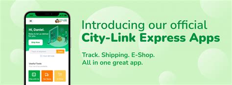 The New City Link Express Mobile App City Link Express Malaysia