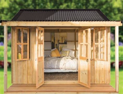 Sanders Loft Sleep Out Cabin Shed Wooden Sheds Outdoor Cabana