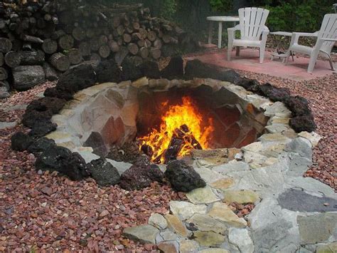 In Ground Fire Pit Plans | Fire Pit Design Ideas