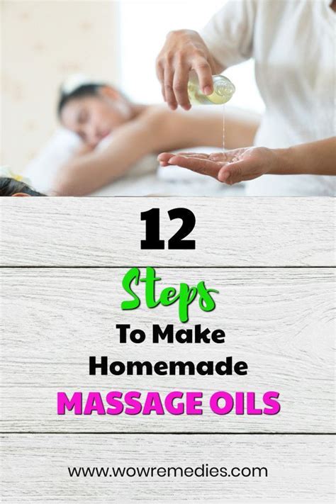 How To Make Homemade Massage Oil Massage Tips Self Massage Massage