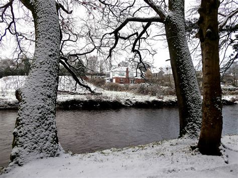 A Dusting Of Snow On Trees Cranny © Kenneth Allen Geograph Britain