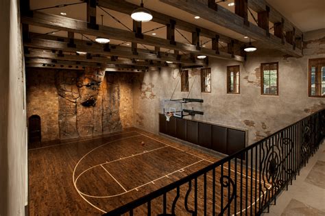 We provide paint to all orders inside the continental. The Coolest Homes with Indoor Basketball Courts | Digital ...