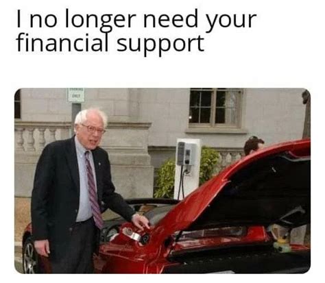 About 3 years ago i decided to get serious about my. Bernie Sanders I No Longer Need Your Financial Support ...