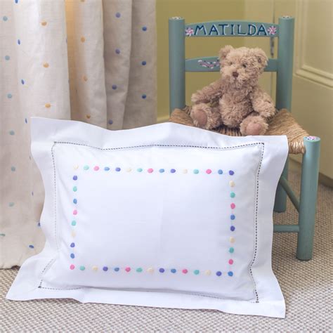 Multi Dots Baby Pillowcase Baby Pillow Case Kids Pillow Cases