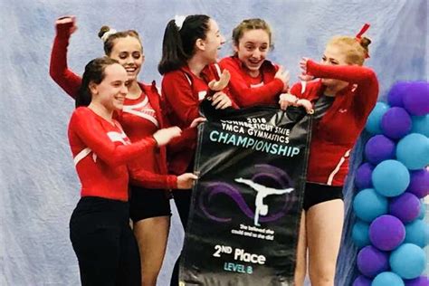 Wilton Y Gymnasts Compete At State Championships