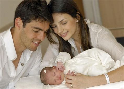 His name is luca celico leite. Real Madrid News: Kaka met his newborn daughter