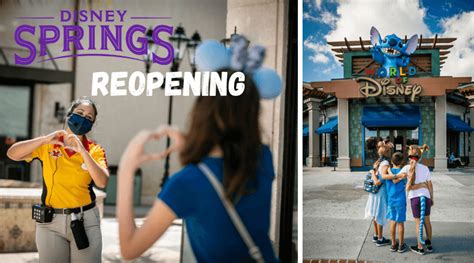 Disney Shares Positive Images As Disney Springs Reopens At Walt Disney