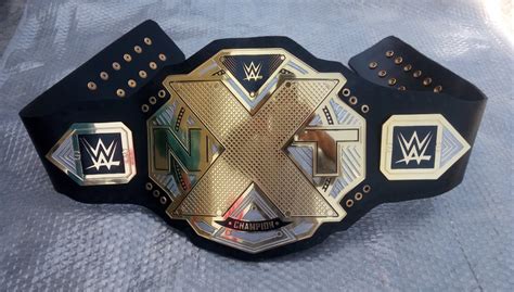 Nxt Wrestling Championship Real Original Leather Replica Belt