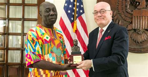 Two Ghanaians Honoured By Us Envoy