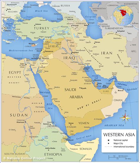 Southwest Asia Map Labeled South West Asia Free Map Free Blank Map