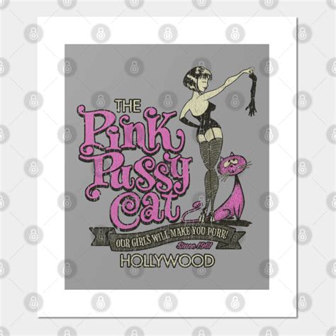 Pink Pussycat Hollywood Striptease Posters And Art Prints Teepublic