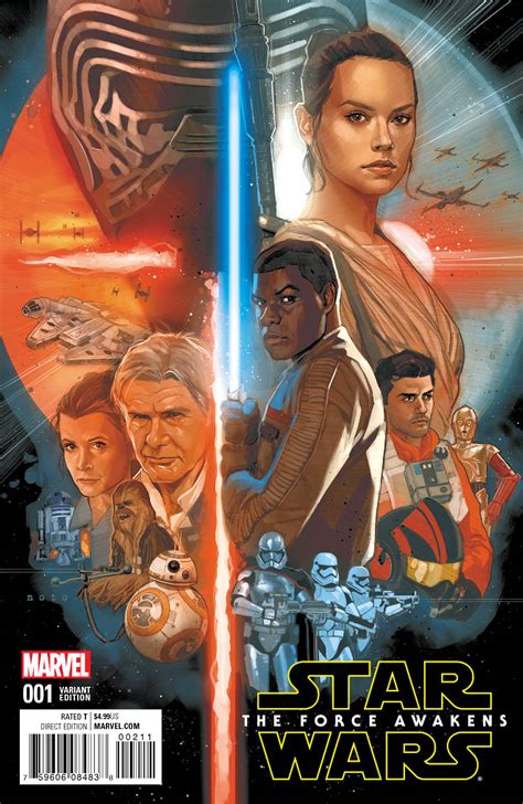 Comic Book Galaxy Highlights From Star Wars The Force Awakens 1 And