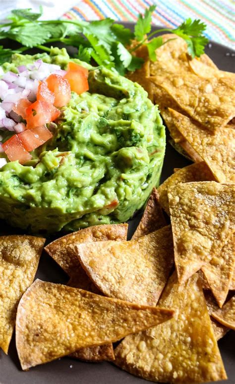 Stack the tortillas and cut the pile into 6 triangles (36 chips). How to Make Homemade Tortilla Chips - 2 Ingredients ...