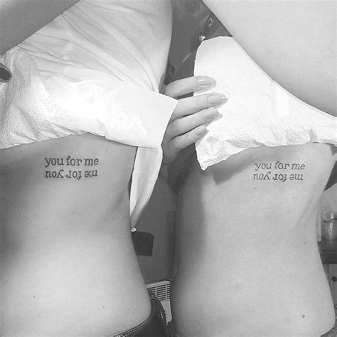 Sister Tattoo Ideas To Show Your Bond Womans Vibe