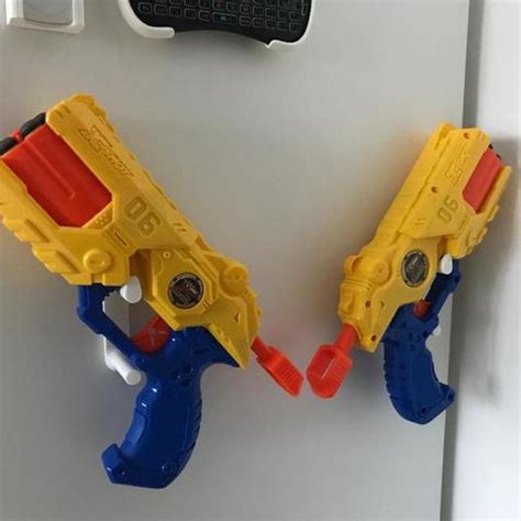 Download files and build them with your 3d printer, laser cutter, or cnc. Download free 3D printing files Nerf Gun Wall Mount ・ Cults