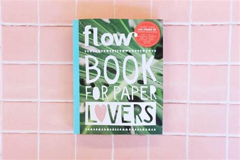 Flow Book For Paper Lovers Sanoma Media Nl 8710722012077 Boeken
