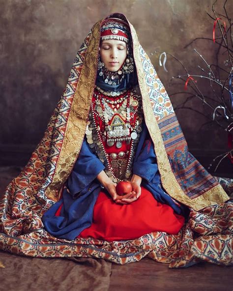 Чувашка Chuvashia Chuvashian Traditional Garment Traditional Outfits Folk Fashion