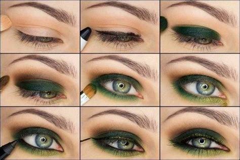 Green Eye Makeup Tutorials Fashionable Green Eye Makeup Ideas