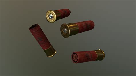 Shotgun Shells 3d Models