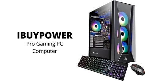 Ibuypower Pro Gaming Pc Computer Desktop Tracemr 234i Youtube