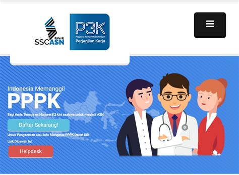 Pendaftaran Pengumuman CPNS PPPK Sscasn Bkn Go Id Pendaftaran Net