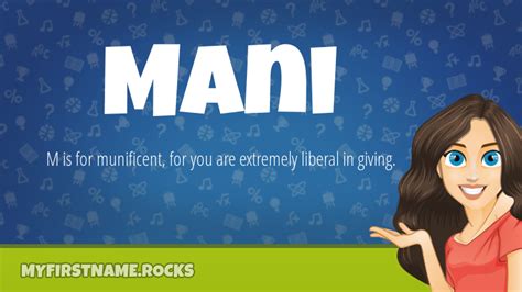 Mani First Name Personality And Popularity
